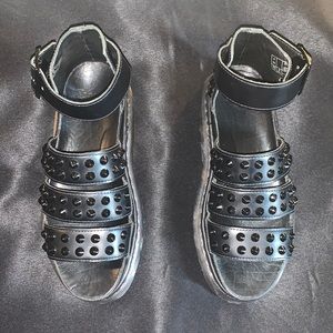 RARE Dr. Martens Liza Studded Sandals